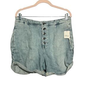 We the Free People denim shorts
